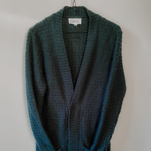 Green cardigan - Picture 2 of 3
